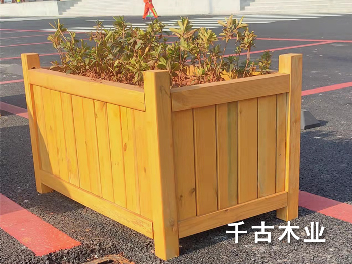 防腐木花箱制作九游·案例